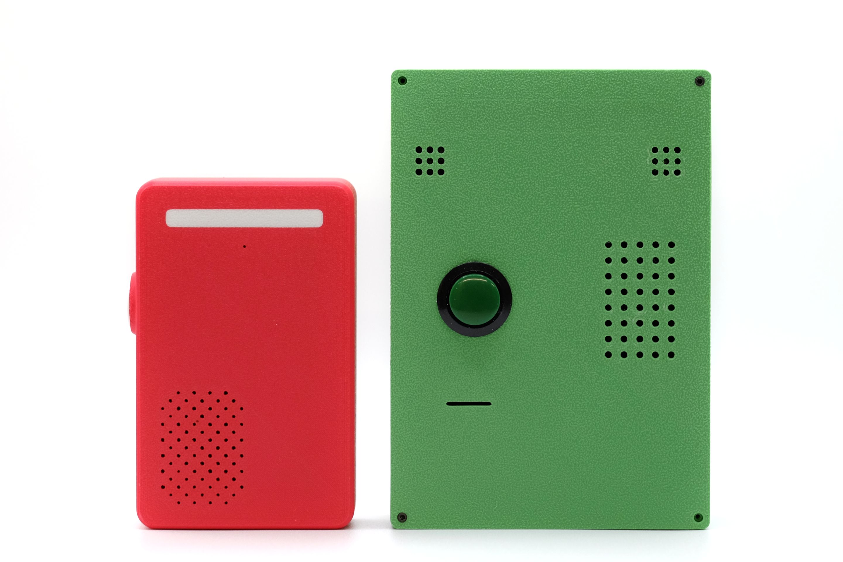 Child holding Poppy device